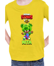 Детска Тениска Brawl Stars Battle Royale Nita Gummybear