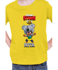 Детска Тениска Brawl Stars Battle Royale Nita Koala