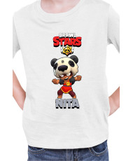 Детска Тениска Brawl Stars Battle Royale Nita Panda