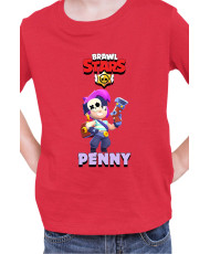 Детска Тениска Brawl Stars Battle Royale Penny 2