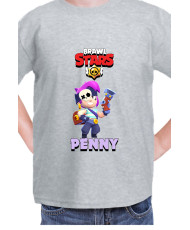 Детска Тениска Brawl Stars Battle Royale Penny 2