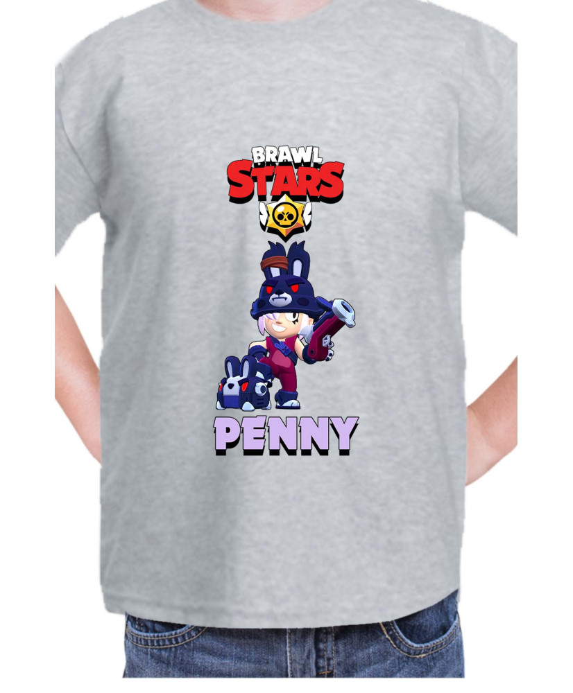 Детска Тениска Brawl Stars Battle Royale Penny Dark Bunny Детска Тениска Brawl Stars Battle Royale Penny Dark Bunny