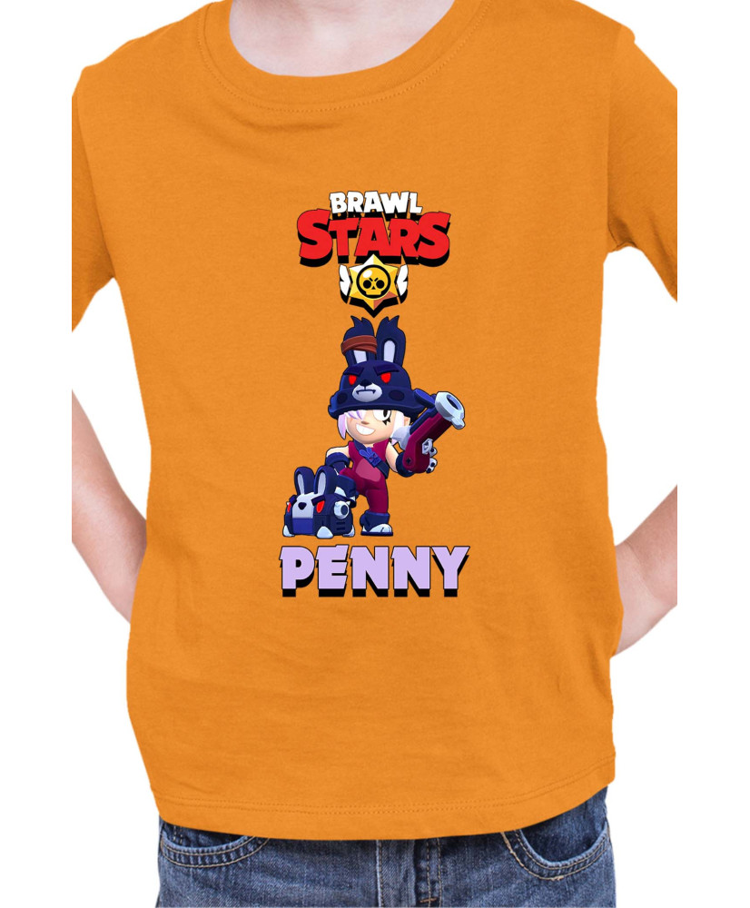 Детска Тениска Brawl Stars Battle Royale Penny Dark Bunny Детска Тениска Brawl Stars Battle Royale Penny Dark Bunny