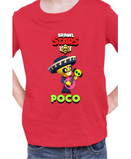 Детска Тениска Brawl Stars Battle Royale Poco 4