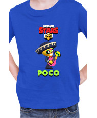Детска Тениска Brawl Stars Battle Royale Poco 4