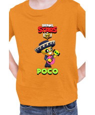 Детска Тениска Brawl Stars Battle Royale Poco 4