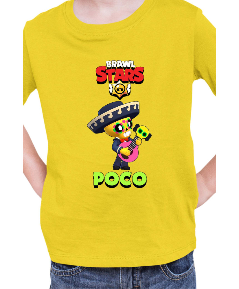 Детска Тениска Brawl Stars Battle Royale Poco 4 Детска Тениска Brawl Stars Battle Royale Poco 4