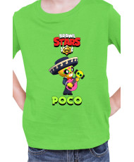 Детска Тениска Brawl Stars Battle Royale Poco 4