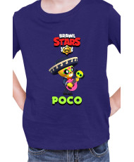 Детска Тениска Brawl Stars Battle Royale Poco 4