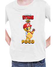 Детска Тениска Brawl Stars Battle Royale Poco Pirate