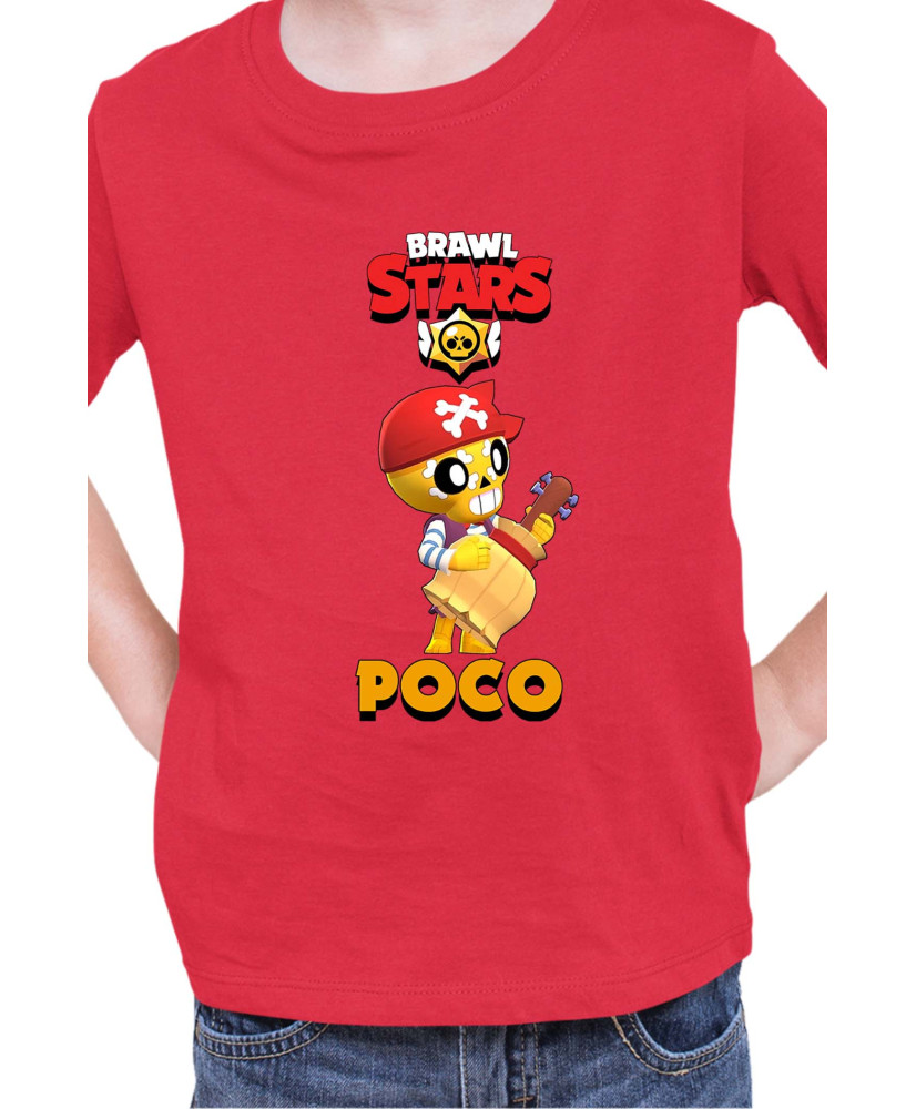 Детска Тениска Brawl Stars Battle Royale Poco Pirate Детска Тениска Brawl Stars Battle Royale Poco Pirate