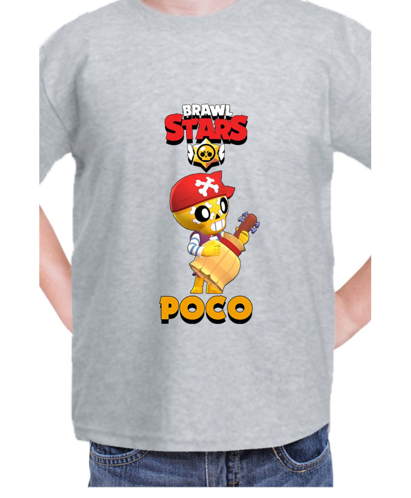 Детска Тениска Brawl Stars Battle Royale Poco Pirate Детска Тениска Brawl Stars Battle Royale Poco Pirate