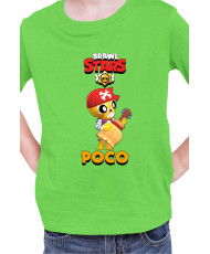 Детска Тениска Brawl Stars Battle Royale Poco Pirate