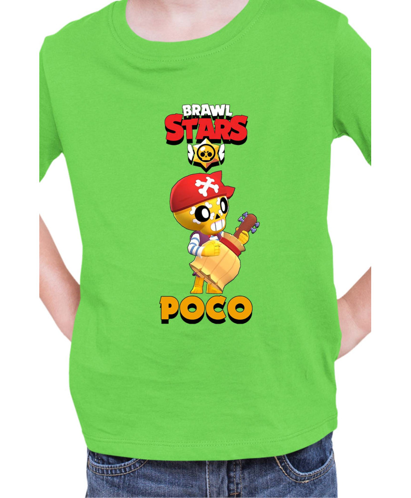 Детска Тениска Brawl Stars Battle Royale Poco Pirate Детска Тениска Brawl Stars Battle Royale Poco Pirate