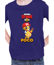 Детска Тениска Brawl Stars Battle Royale Poco Pirate