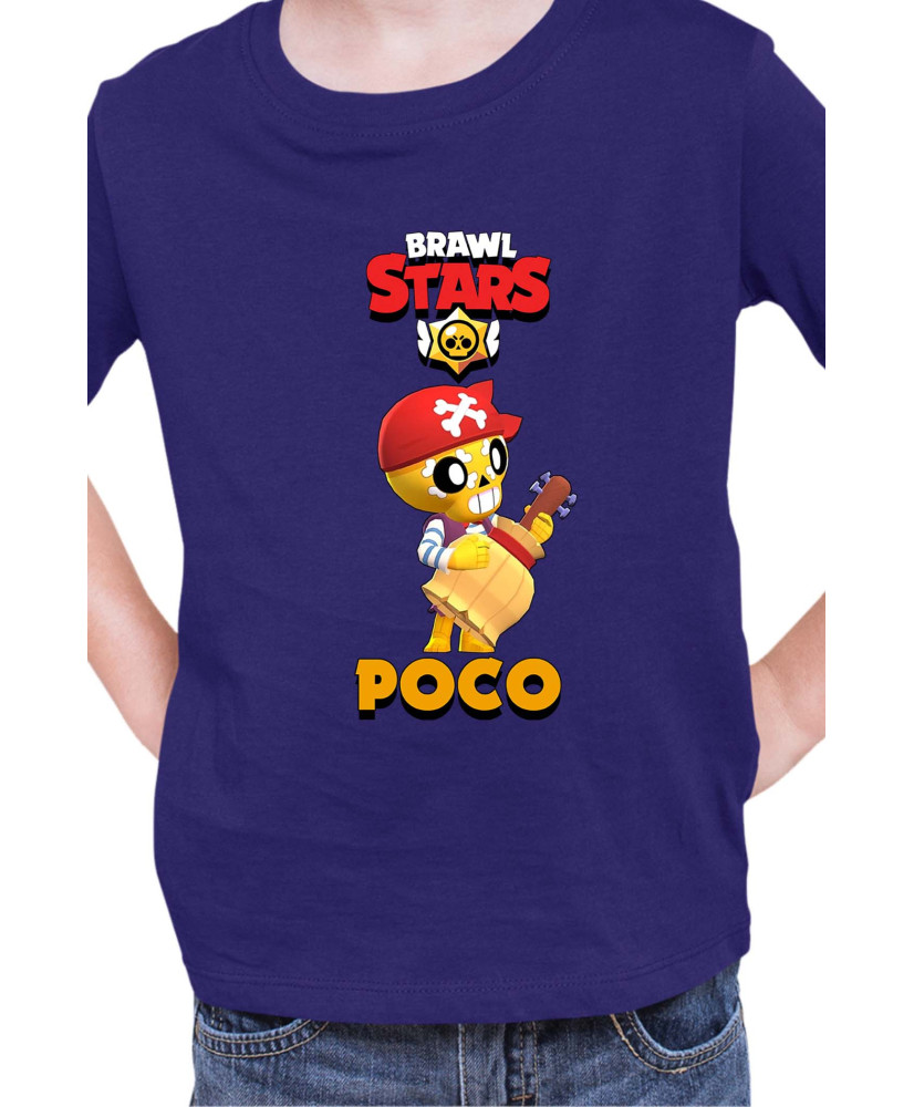 Детска Тениска Brawl Stars Battle Royale Poco Pirate Детска Тениска Brawl Stars Battle Royale Poco Pirate