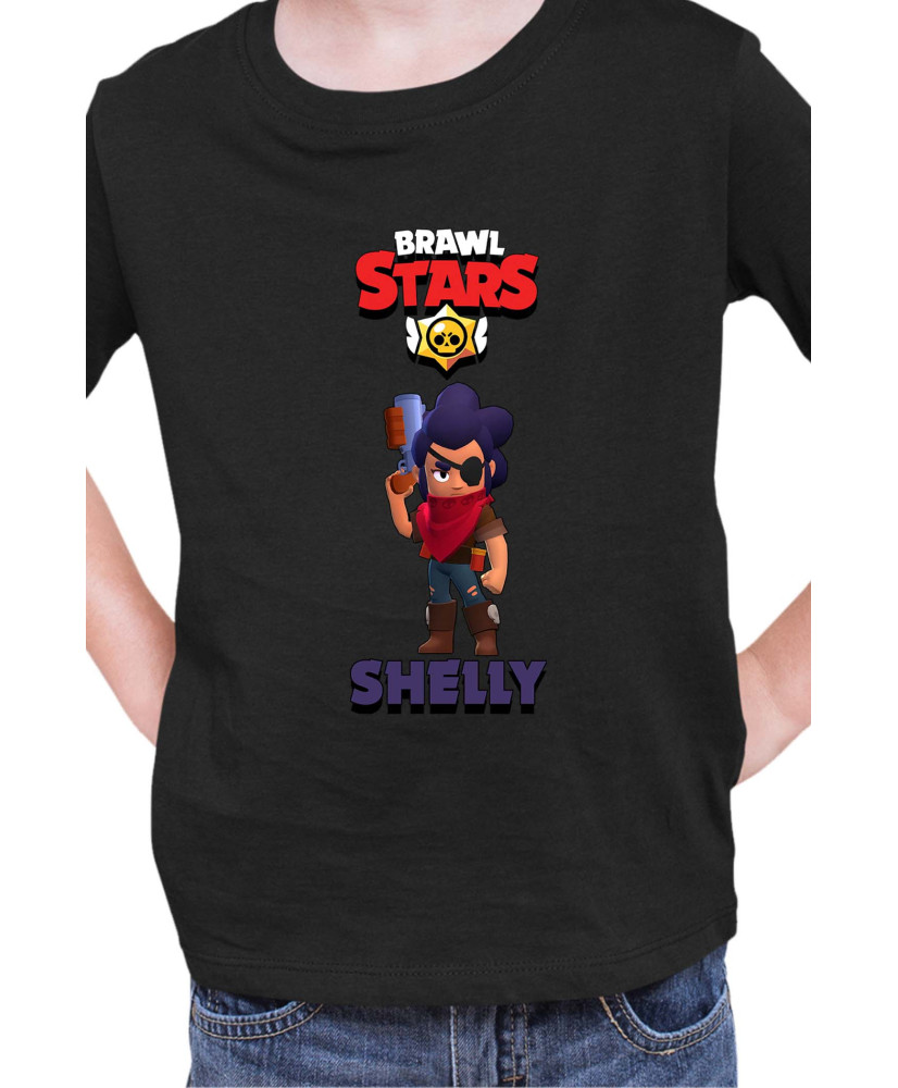 Детска Тениска Brawl Stars Battle Royale Shelly Bandita Детска Тениска Brawl Stars Battle Royale Shelly Bandita