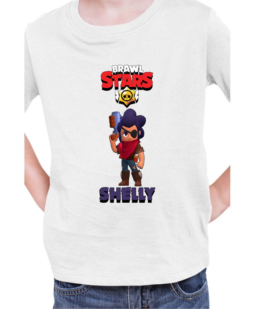 Детска Тениска Brawl Stars Battle Royale Shelly Bandita Детска Тениска Brawl Stars Battle Royale Shelly Bandita