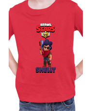 Детска Тениска Brawl Stars Battle Royale Shelly Bandita