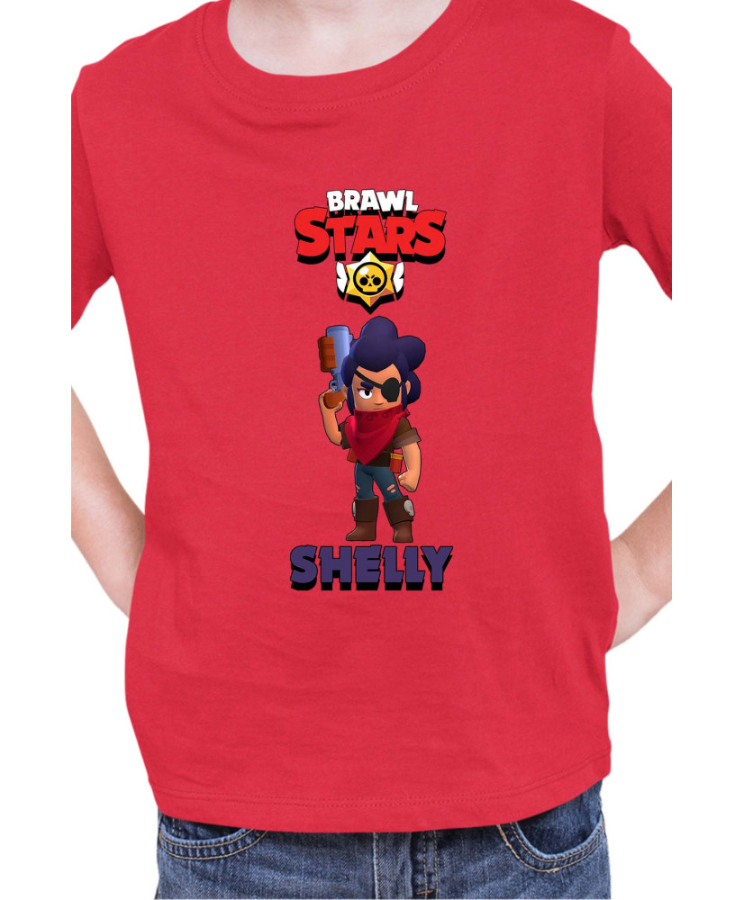 Детска Тениска Brawl Stars Battle Royale Shelly Bandita Детска Тениска Brawl Stars Battle Royale Shelly Bandita