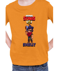 Детска Тениска Brawl Stars Battle Royale Shelly Bandita