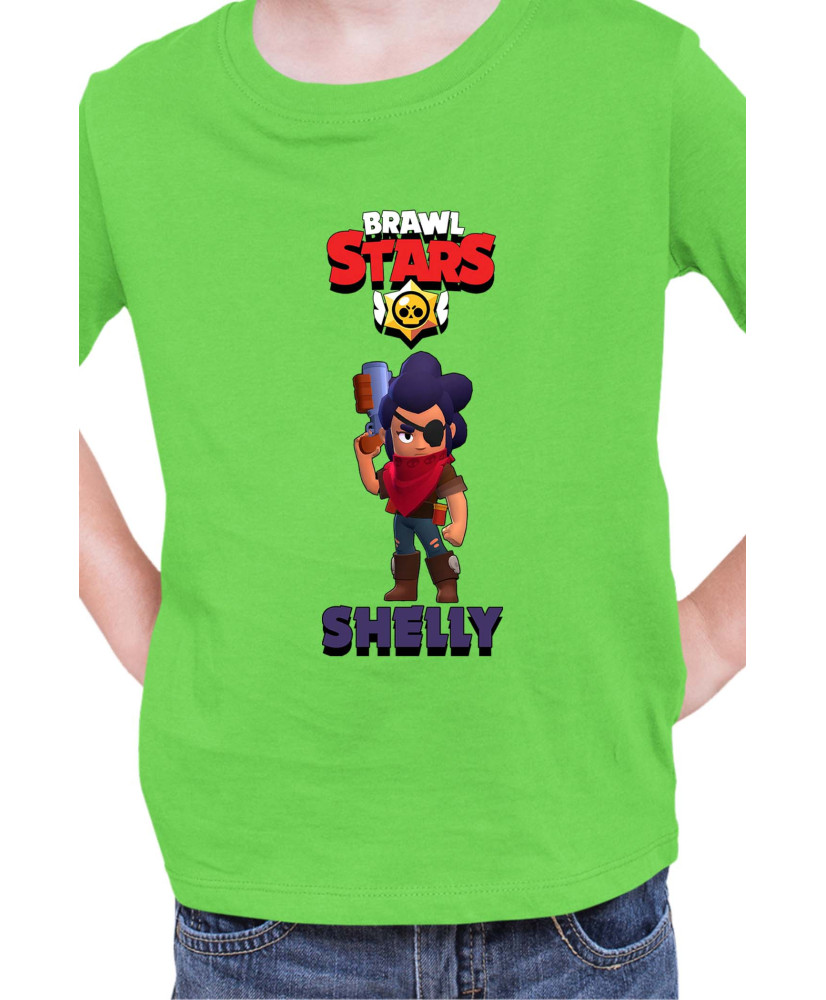 Детска Тениска Brawl Stars Battle Royale Shelly Bandita Детска Тениска Brawl Stars Battle Royale Shelly Bandita