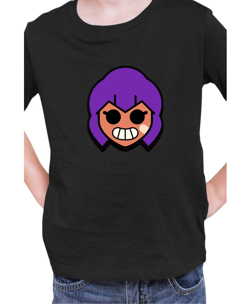 Детска Тениска Brawl Stars Battle Royale Shelly Pin Neutral Детска Тениска Brawl Stars Battle Royale Shelly Pin Neutral