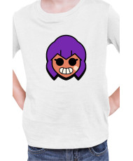 Детска Тениска Brawl Stars Battle Royale Shelly Pin Neutral