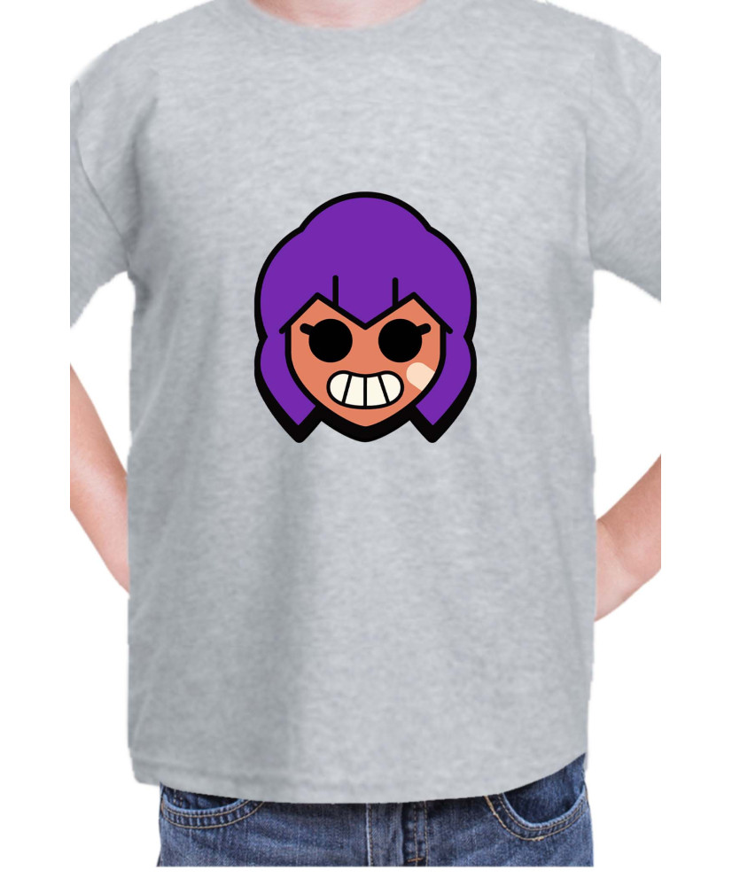 Детска Тениска Brawl Stars Battle Royale Shelly Pin Neutral Детска Тениска Brawl Stars Battle Royale Shelly Pin Neutral