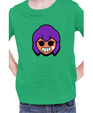Детска Тениска Brawl Stars Battle Royale Shelly Pin Neutral
