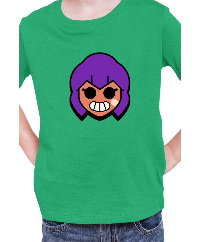 Детска Тениска Brawl Stars Battle Royale Shelly Pin Neutral Детска Тениска Brawl Stars Battle Royale Shelly Pin Neutral