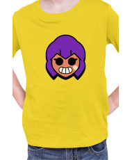 Детска Тениска Brawl Stars Battle Royale Shelly Pin Neutral