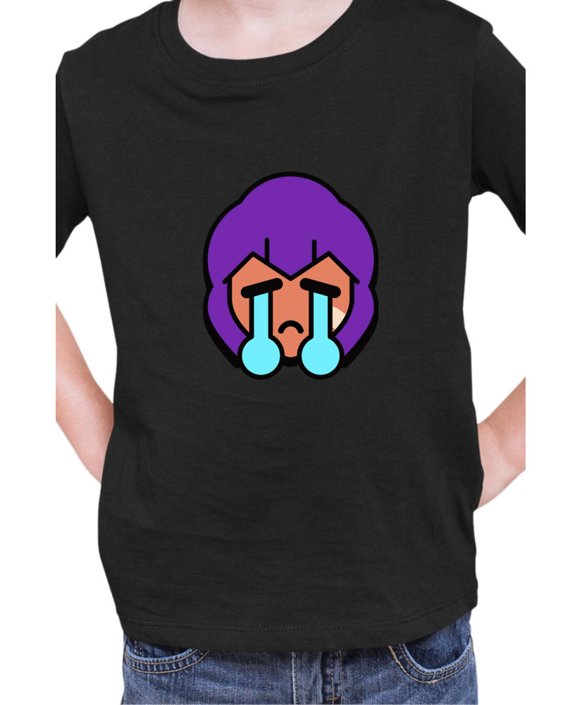 Детска Тениска Brawl Stars Battle Royale Shelly Pin Sad Детска Тениска Brawl Stars Battle Royale Shelly Pin Sad