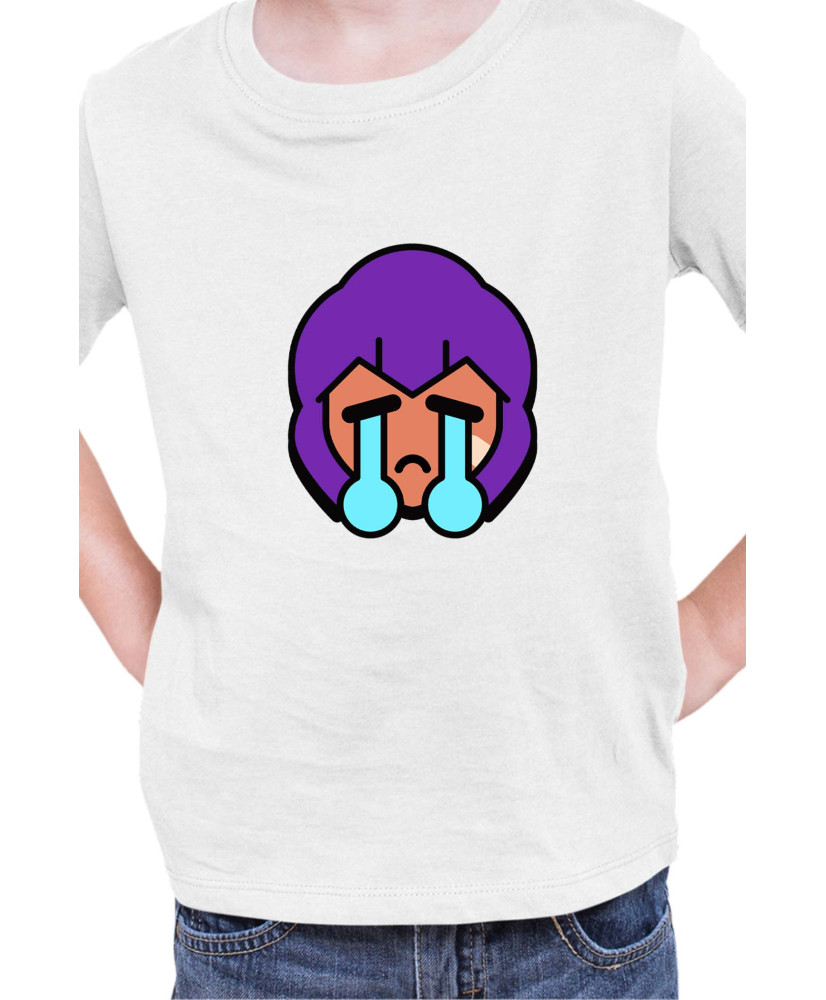 Детска Тениска Brawl Stars Battle Royale Shelly Pin Sad Детска Тениска Brawl Stars Battle Royale Shelly Pin Sad