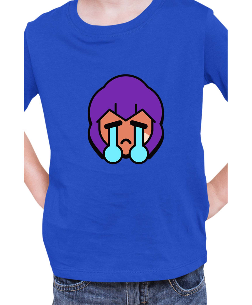 Детска Тениска Brawl Stars Battle Royale Shelly Pin Sad Детска Тениска Brawl Stars Battle Royale Shelly Pin Sad