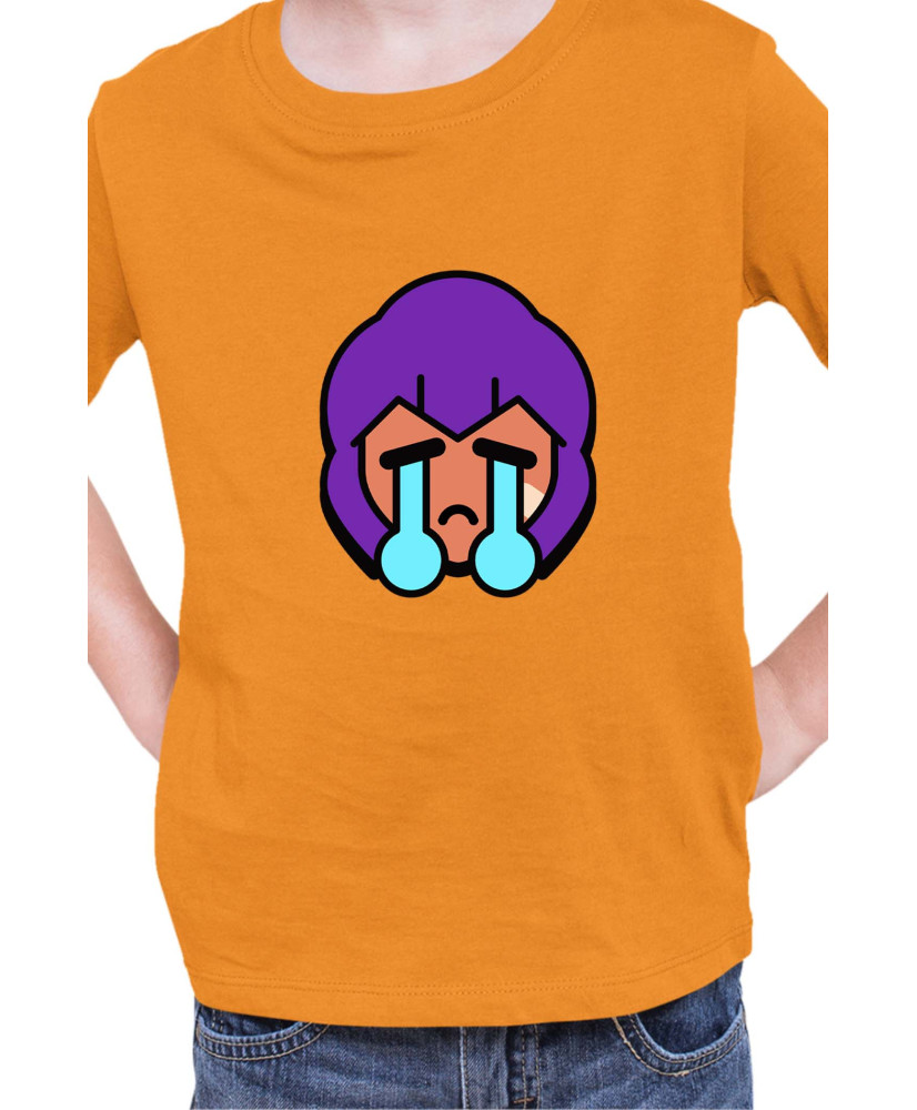 Детска Тениска Brawl Stars Battle Royale Shelly Pin Sad Детска Тениска Brawl Stars Battle Royale Shelly Pin Sad