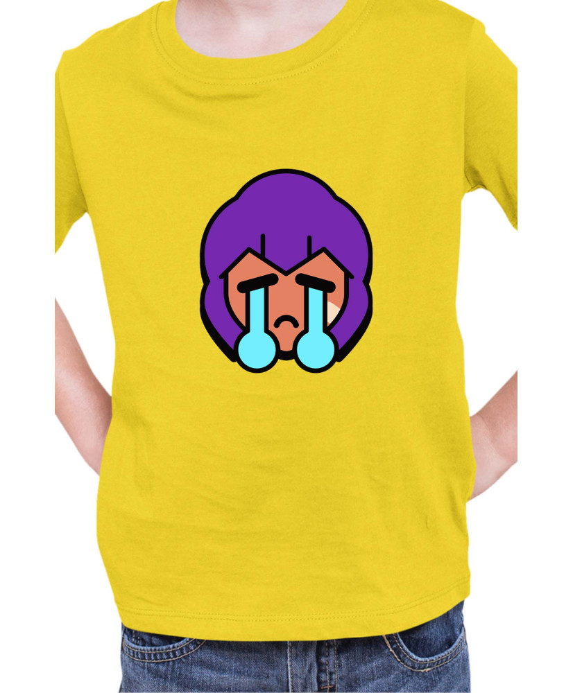 Детска Тениска Brawl Stars Battle Royale Shelly Pin Sad Детска Тениска Brawl Stars Battle Royale Shelly Pin Sad
