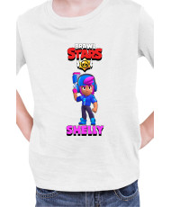 Детска Тениска Brawl Stars Battle Royale Shelly Star