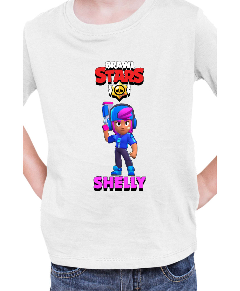 Детска Тениска Brawl Stars Battle Royale Shelly Star Детска Тениска Brawl Stars Battle Royale Shelly Star