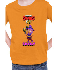 Детска Тениска Brawl Stars Battle Royale Shelly Witch