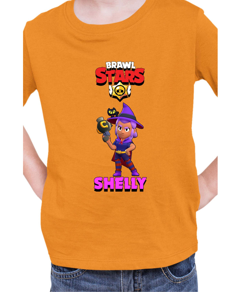 Детска Тениска Brawl Stars Battle Royale Shelly Witch Детска Тениска Brawl Stars Battle Royale Shelly Witch