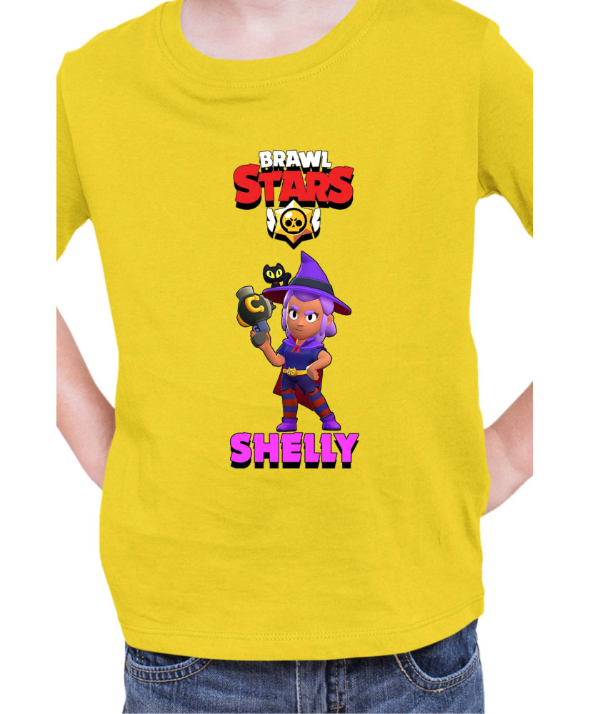 Детска Тениска Brawl Stars Battle Royale Shelly Witch Детска Тениска Brawl Stars Battle Royale Shelly Witch
