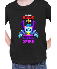 Детска Тениска Brawl Stars Battle Royale Spike Dark Lord