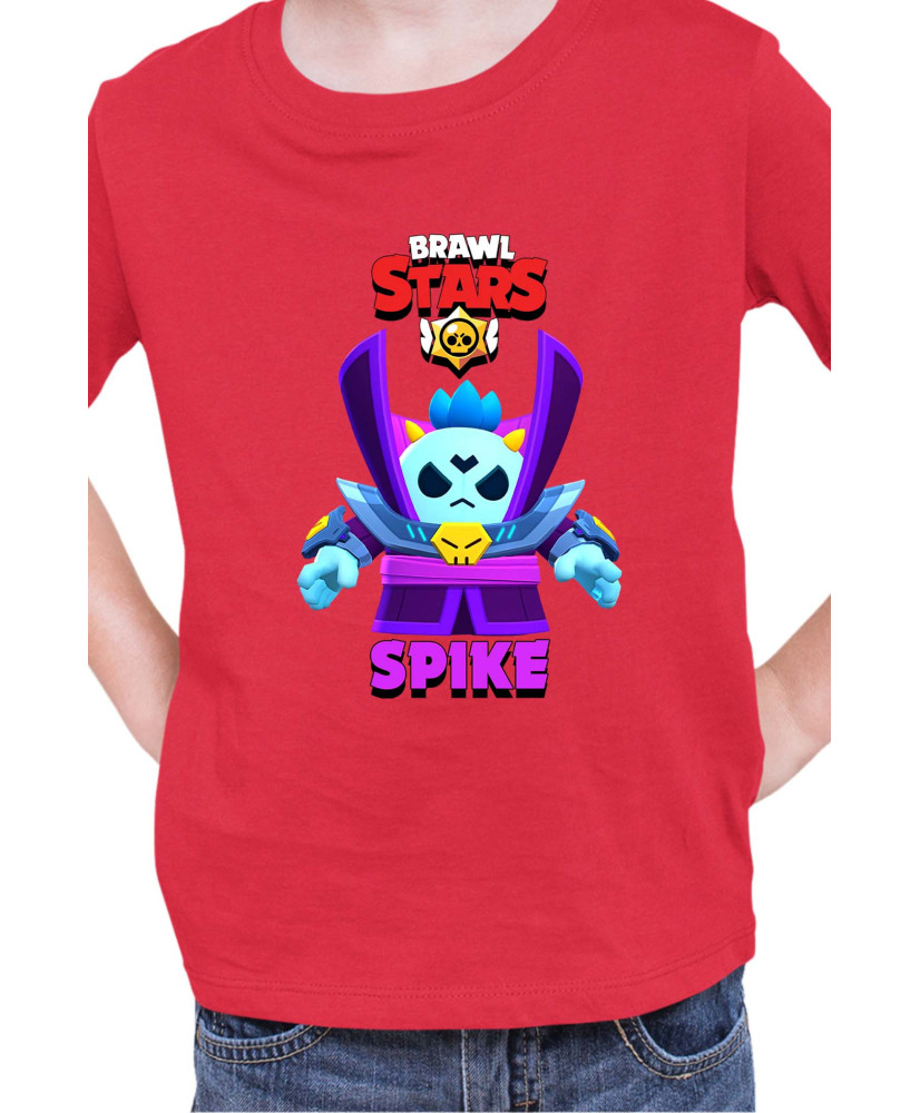 Детска Тениска Brawl Stars Battle Royale Spike Dark Lord Детска Тениска Brawl Stars Battle Royale Spike Dark Lord