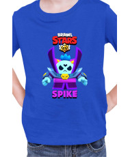 Детска Тениска Brawl Stars Battle Royale Spike Dark Lord