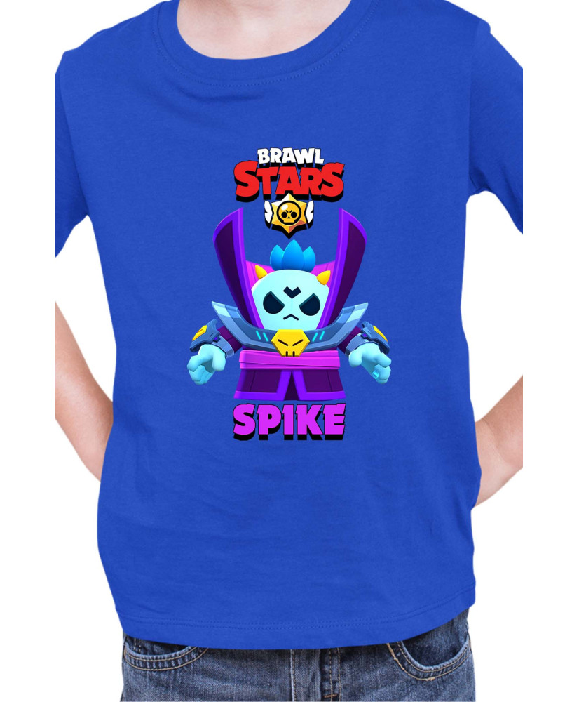 Детска Тениска Brawl Stars Battle Royale Spike Dark Lord Детска Тениска Brawl Stars Battle Royale Spike Dark Lord