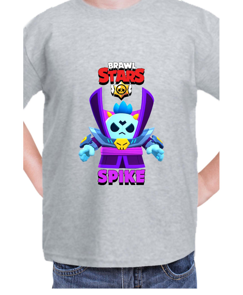 Детска Тениска Brawl Stars Battle Royale Spike Dark Lord Детска Тениска Brawl Stars Battle Royale Spike Dark Lord