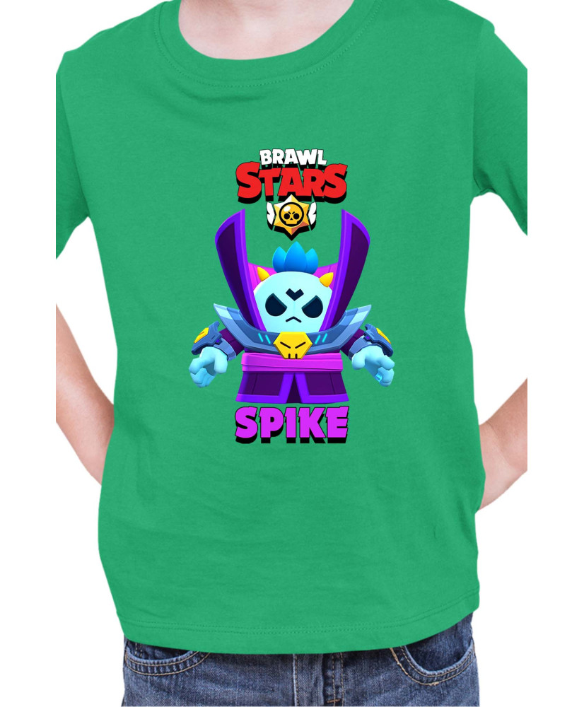 Детска Тениска Brawl Stars Battle Royale Spike Dark Lord Детска Тениска Brawl Stars Battle Royale Spike Dark Lord