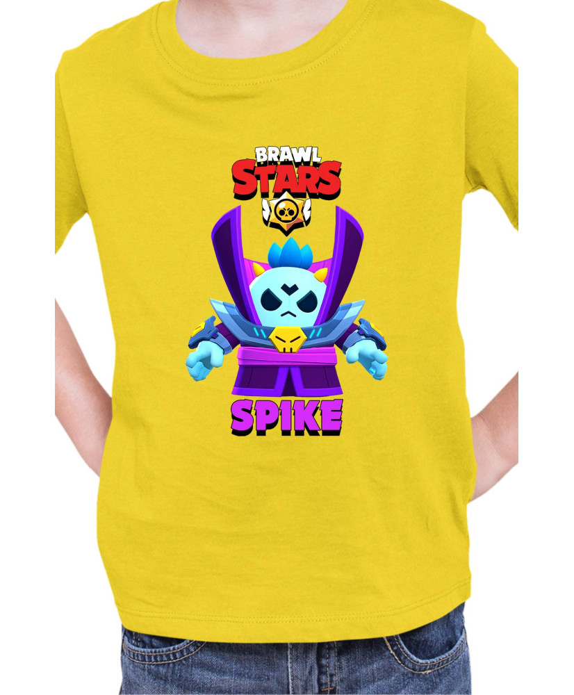 Детска Тениска Brawl Stars Battle Royale Spike Dark Lord Детска Тениска Brawl Stars Battle Royale Spike Dark Lord