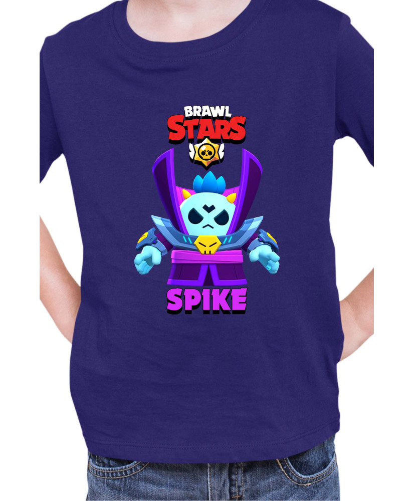 Детска Тениска Brawl Stars Battle Royale Spike Dark Lord Детска Тениска Brawl Stars Battle Royale Spike Dark Lord